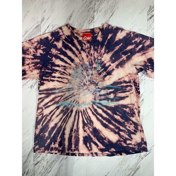 Tie Dye Vintage Coke Tee - Picture 1 of 2